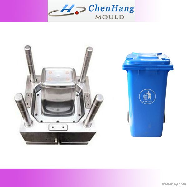 plastic mould for garbage, rubbish, dustbin