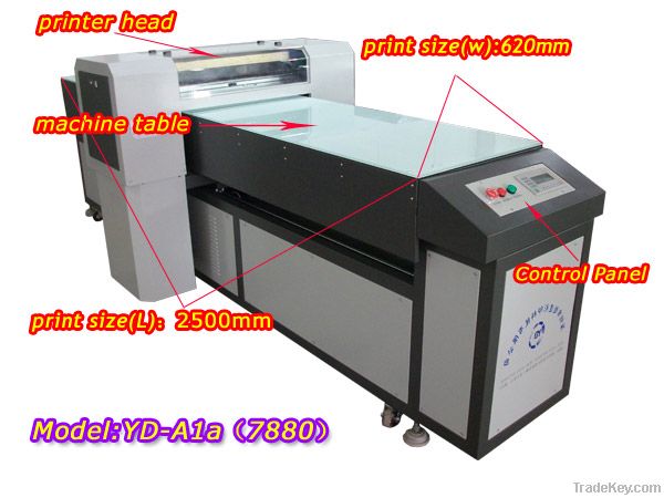 Inkjet UV glass printer, t-shirt printer