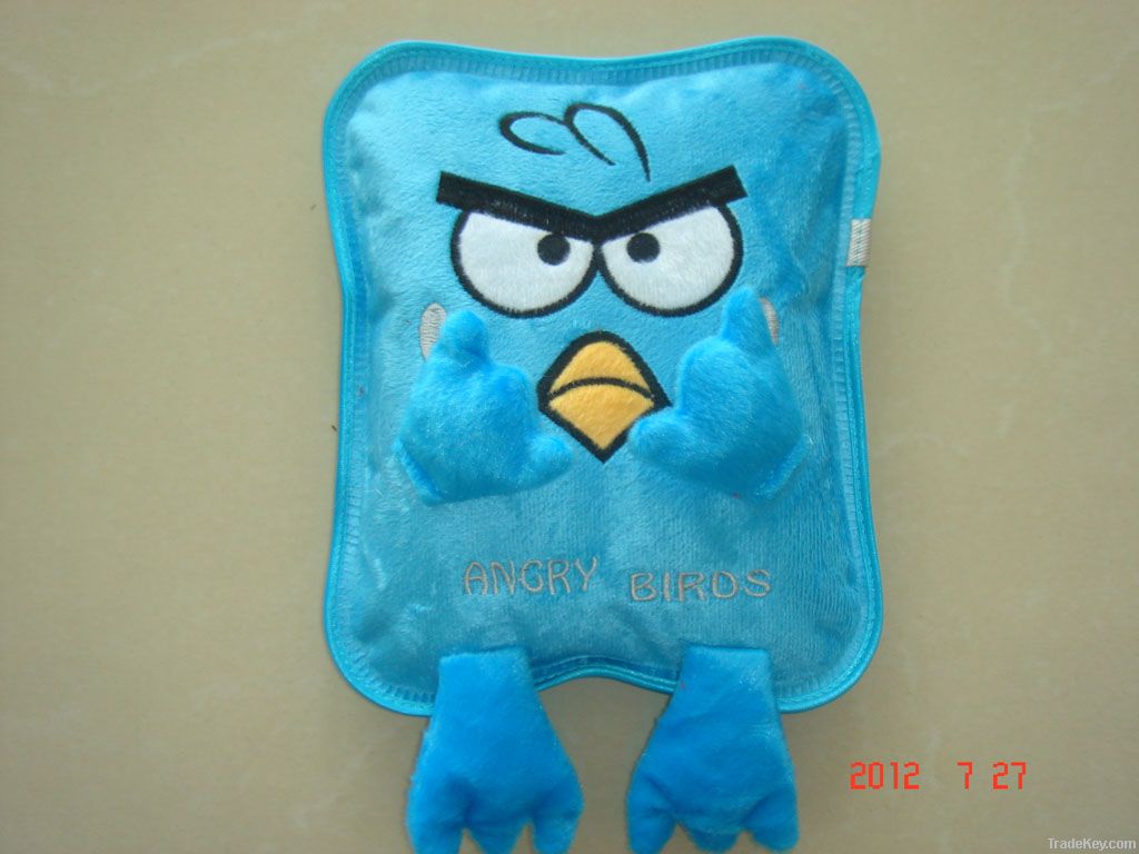 Plush Angry Birds Electric Hand Warmer/Hot Pack