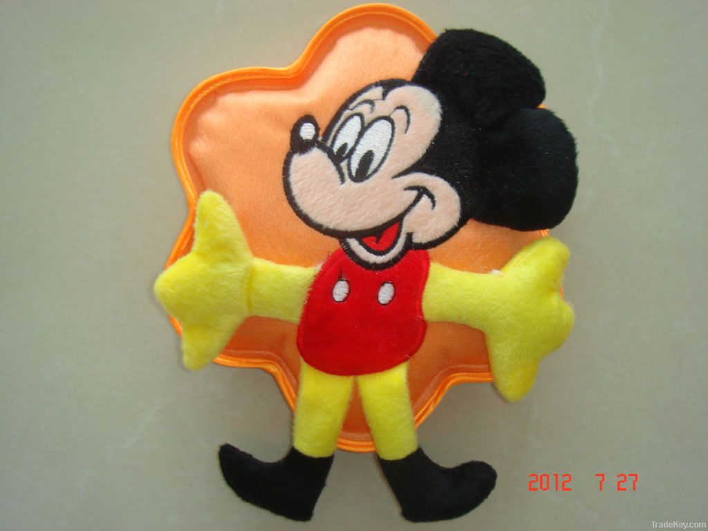 Plush Flower Mickey Mouse Electric Hand Warmer