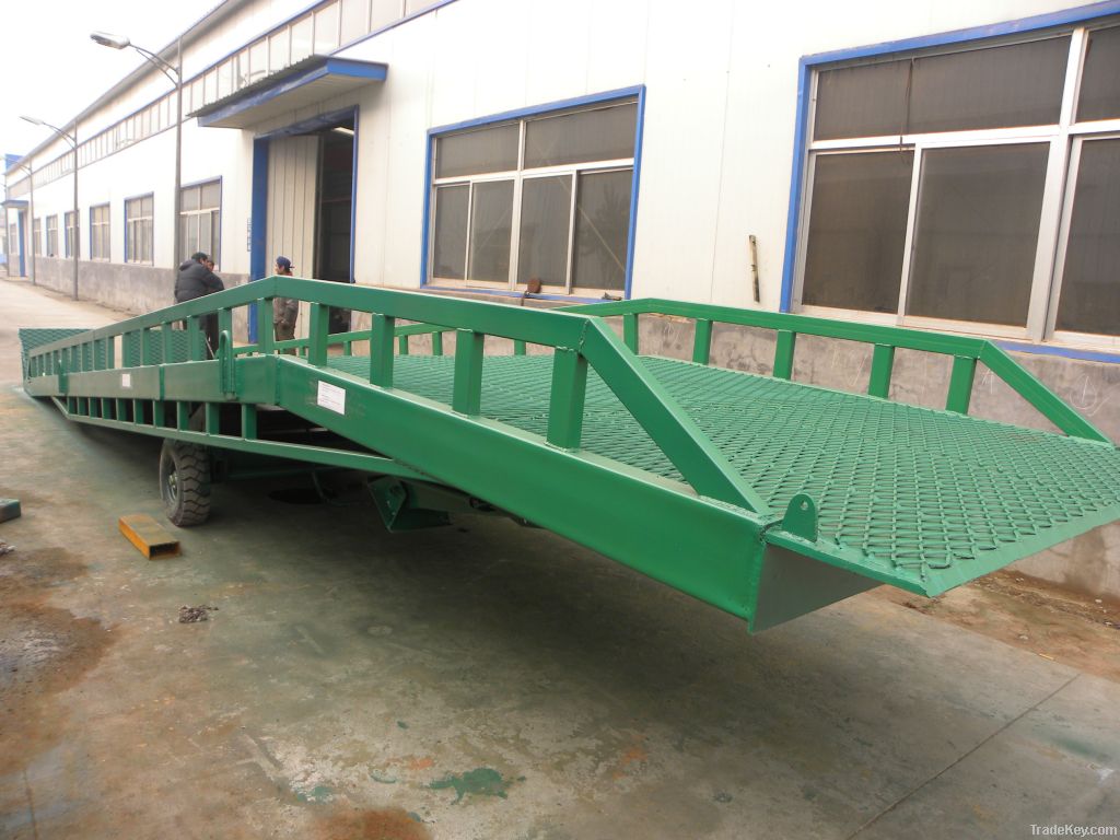 Hydraulic Mobile Container Loading Ramp