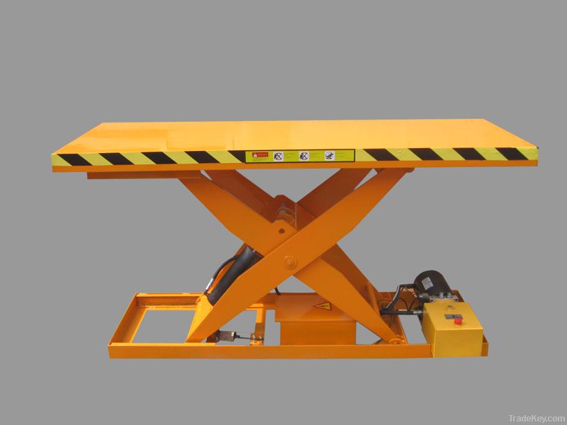 Stationary Scissor Cargo Lift Platform