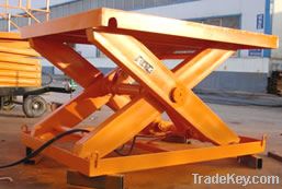 Stationary Scissor Cargo Lift Platform