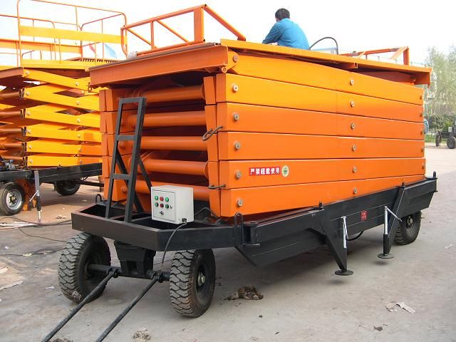 Chinese Mobile Hydraulic Scissor Lift