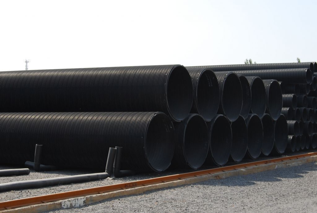 Steel Reinforced Spirally Wound HDPE water pipes