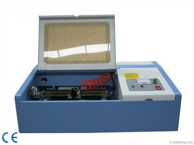 Mini laser engraving machine for stamp making