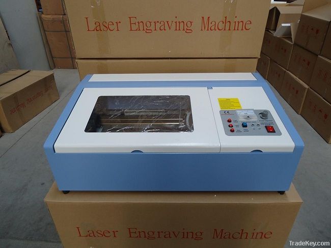 Mini laser engraving machine for stamp making