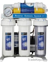 Undersink 6 stage RO water filter with pump