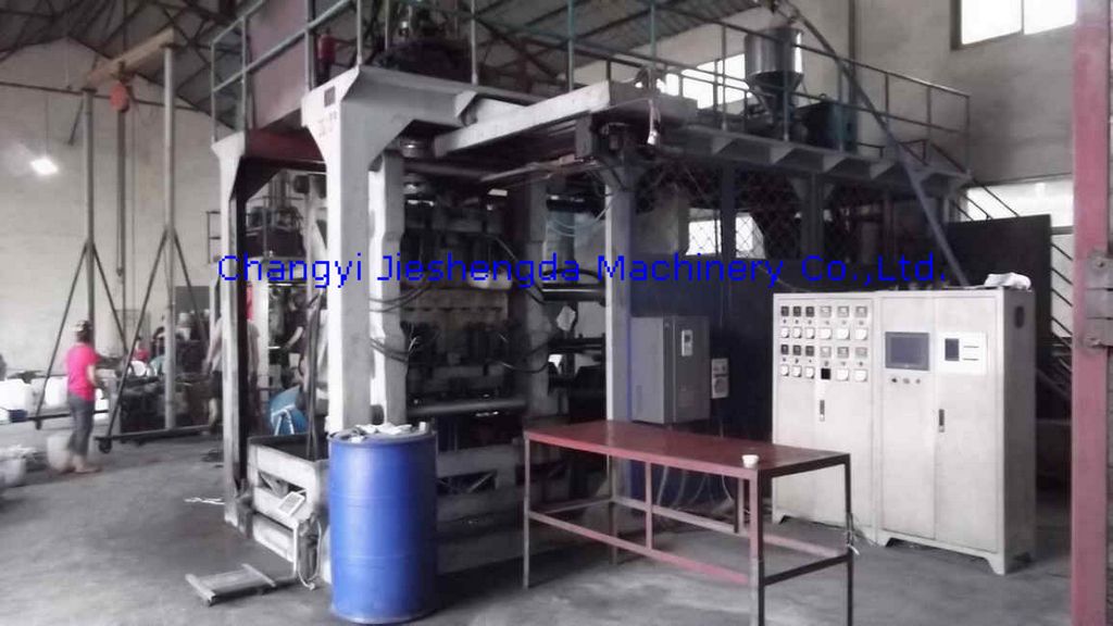 JSD 220L full auto plastic drum blow moulding machine