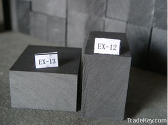 High purity high density graphite material