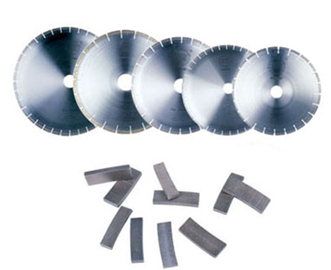 Diamond saw segment