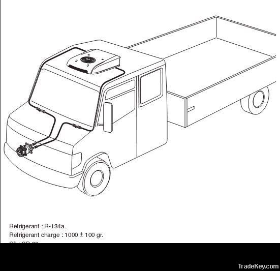 Mini-bus air conditioner