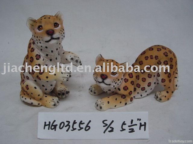 polyresin leopard