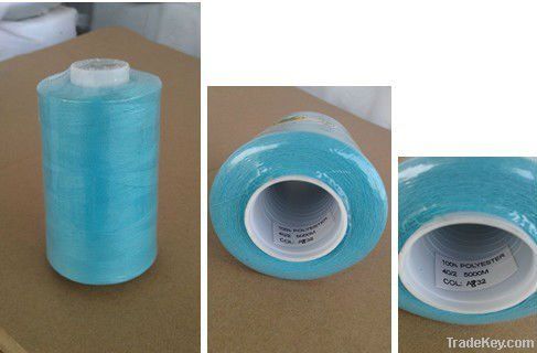 100% spun polyester thread