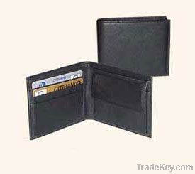 Leather Mens Wallet with Coin pocket