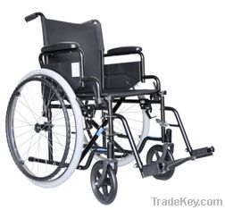 Euro style multi-function manual folding wheelchair