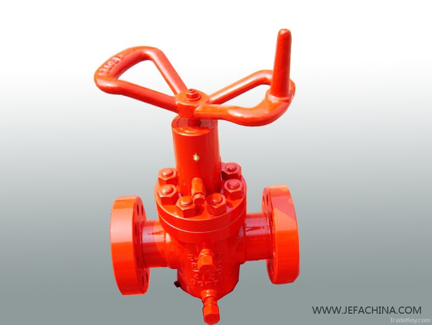 API 6A expanding gate valve