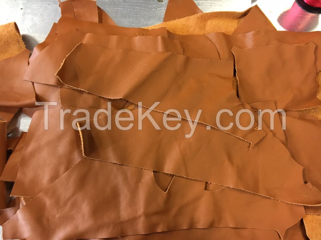 Leather Pieces and Sheets Stock