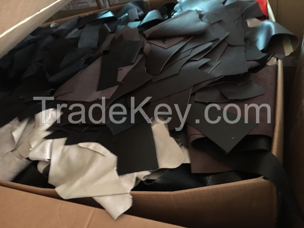 Leather Pieces and Sheets Stock