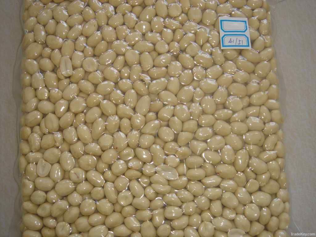 blanched peanut kernels