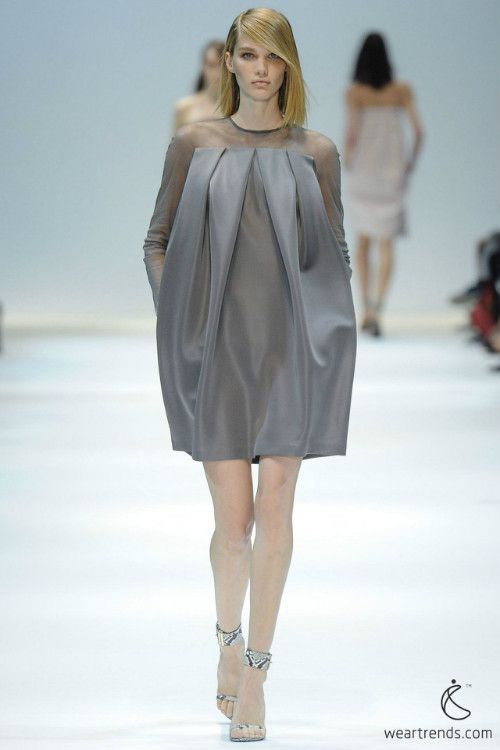2014 New Spring Summer Silk Polyester Brand Long Sleeve Ruffles Knee-Length Ladies' Fashion Straight Dress Women' Casual Dresses H011901