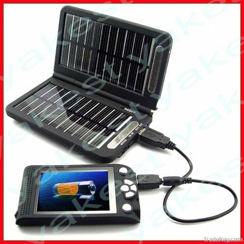Elegant solar folding charger for emergency