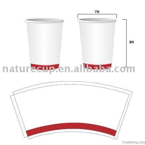 printing paper sheets for cup