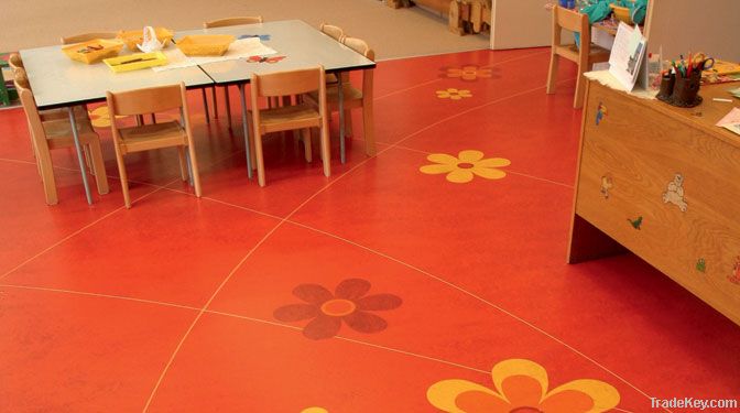 PVC floor covering