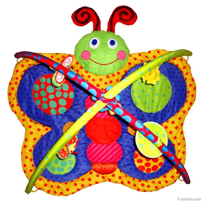 butterfly baby gym play mat