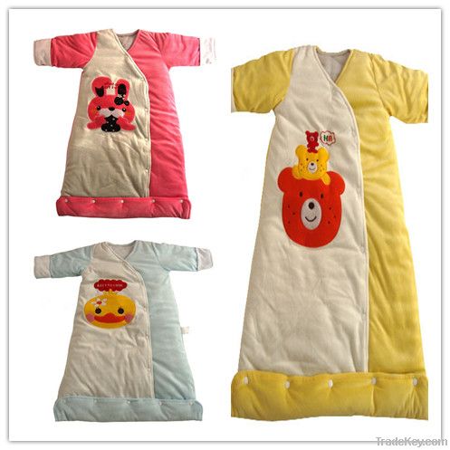baby velour sleeping bags(thick)