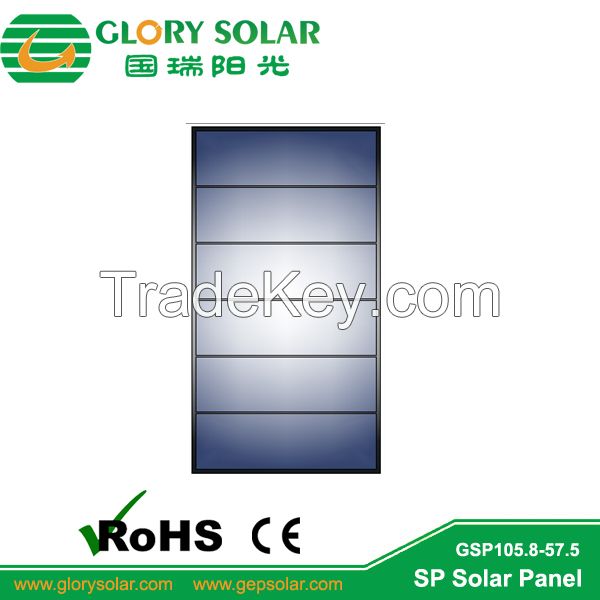 custom design small solar size solar panel