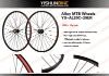 Alloy mtb series YS-Al20C 20mm 29 er mountain bike wheel