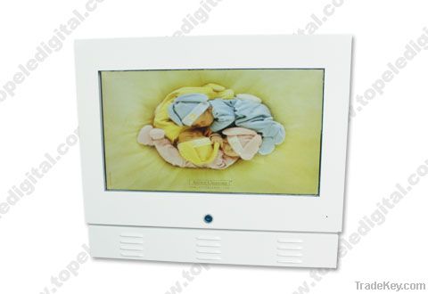 22" water-proof lcd digital signage, advertising lcd screen for gas/pet