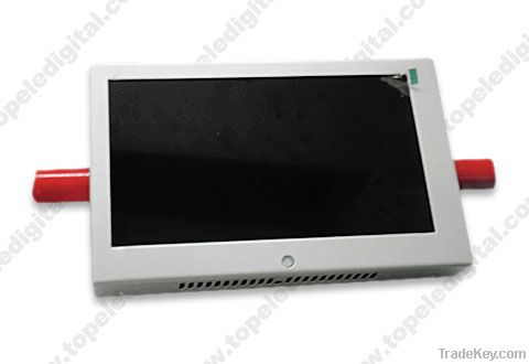 10.1'' motion sensor lcd advertising monitor, shopping carts advertisi