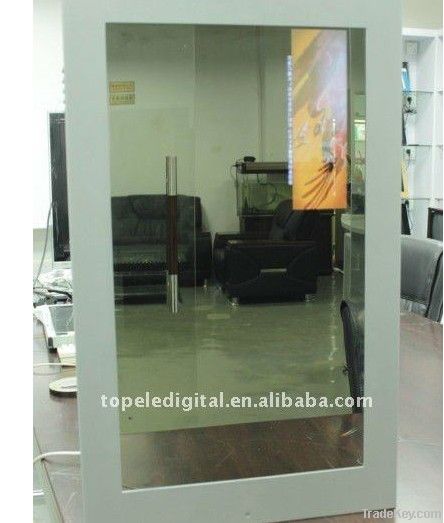 32 inch magic mirror lcd digital display sensor advertisements mirror