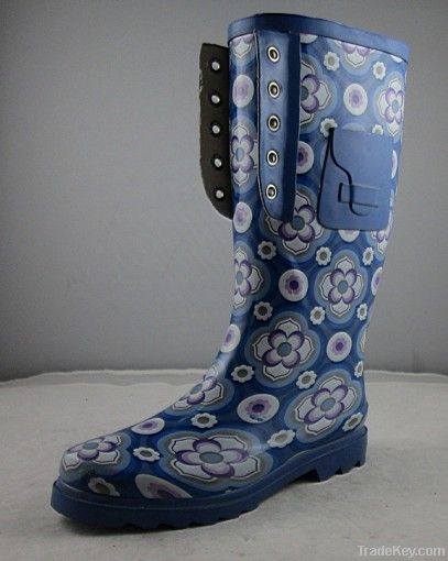 rain boot of lady
