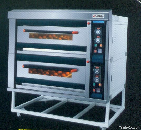2 deck 4trays luxyrious gas deck oven
