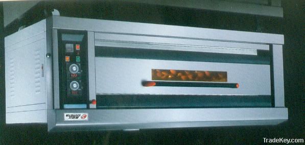 The newest 1 deck 2 trays luxury electric deck oven