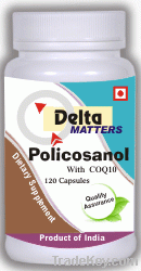 Delta Matter's Policosanol With CoQ10 - 120 Capsules