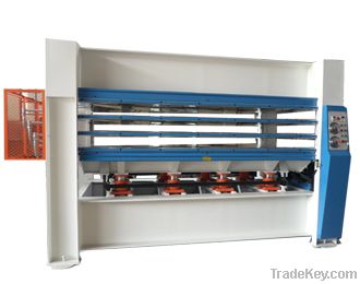 Woodworking Hot Press Machine, Video Is Available