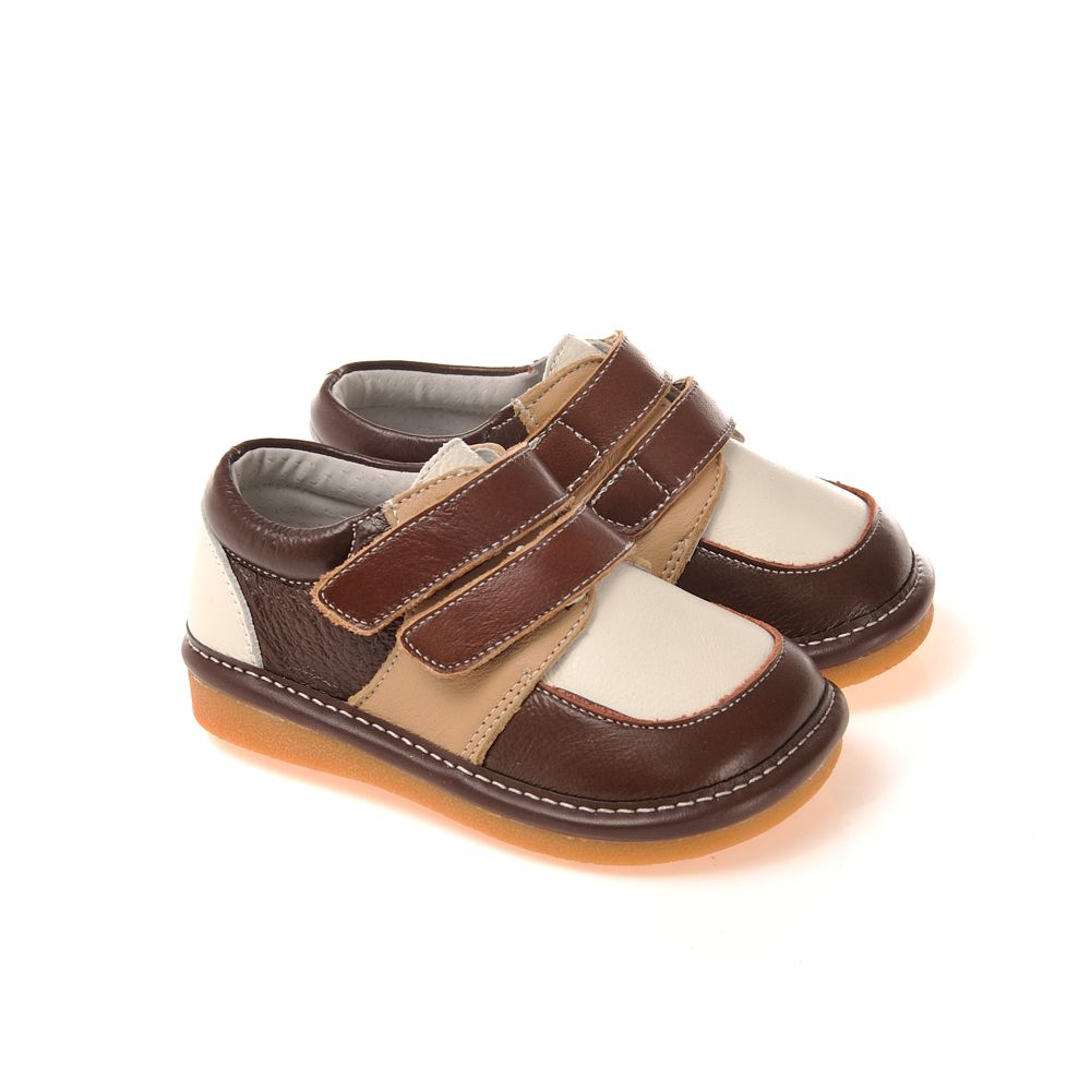 CAROCH High quality leather kids shoes for boys