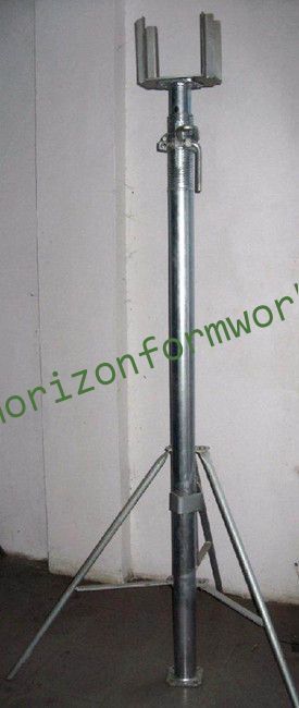 Adjustable Scaffolding prop for slab formwork and post shoring, Steel prop