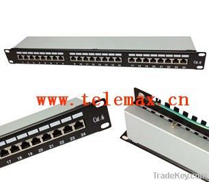 Cat.6 FTP Patch Panel 24 Ports IDC PCB Drawer Type