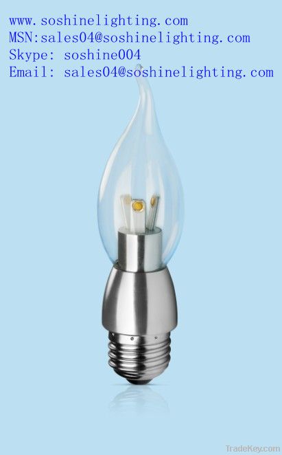 LED Bent-tip Bulbs-E27