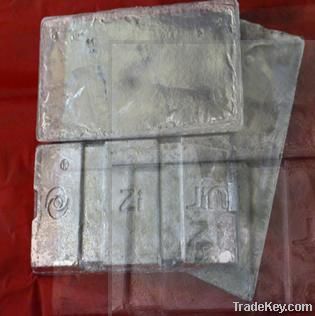 Pure 99.995% Zinc Ingot