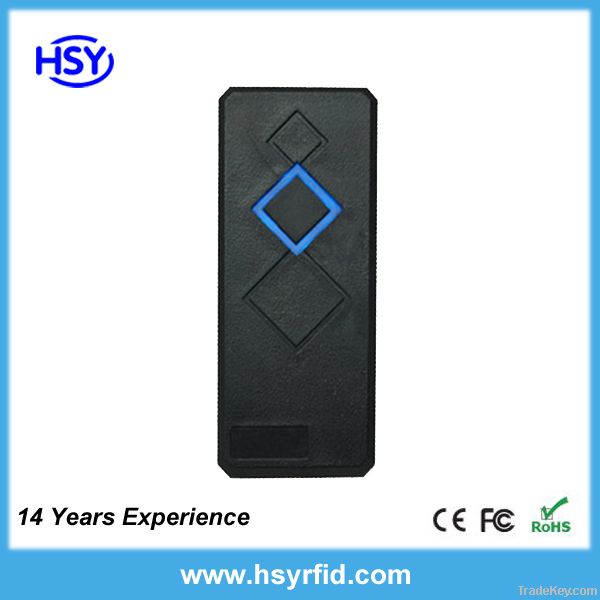RFID EM125Khz Card Reader with weigand output and waterproof function