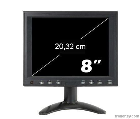 8 inch POS display monitor small Touch screen monitor price cheap