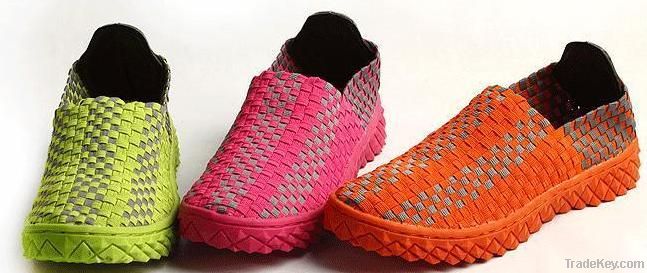 woven shoes