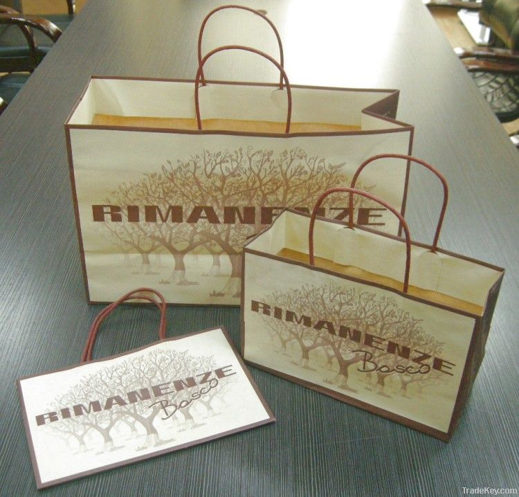 Paper bags, Shopping bags, Apparel Bags