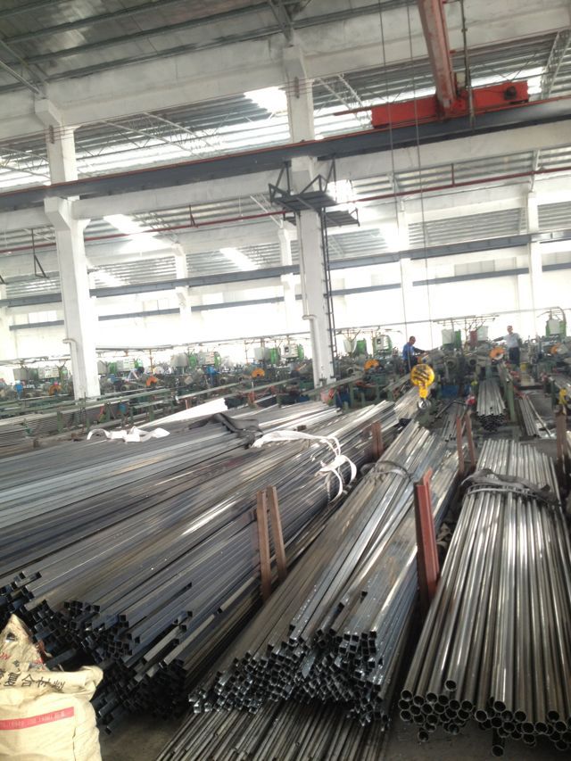 AISI201/304/316 stainless steel welded tube/pipe good polish and quality